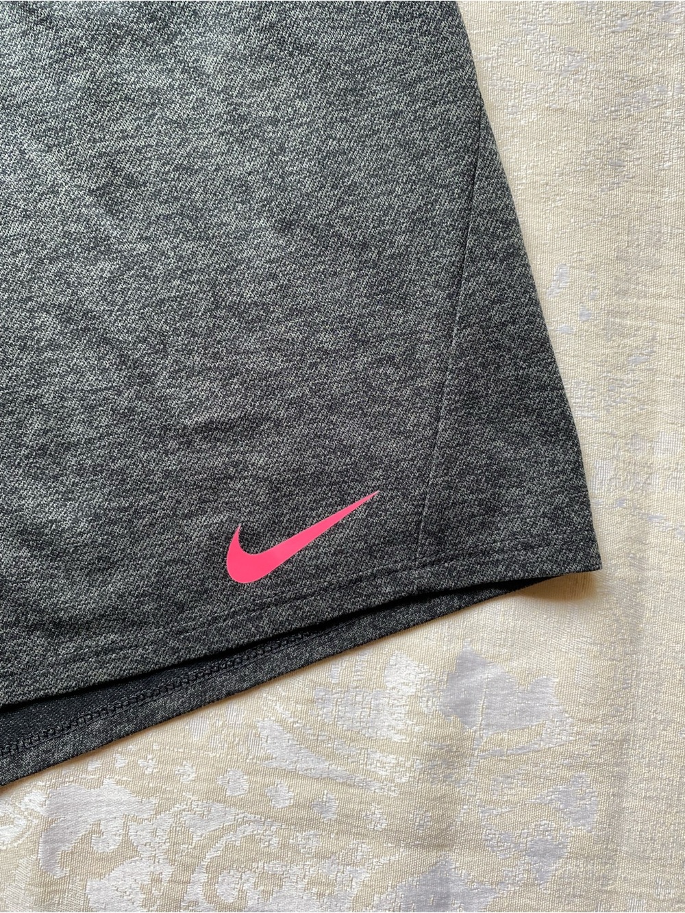 Nike Dri-Fit Fold Over Band Training Shorts - Picture 4 of 8